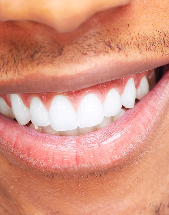 Closeup of a man smiling