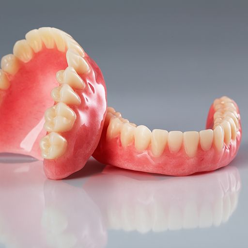 Full set of dentures