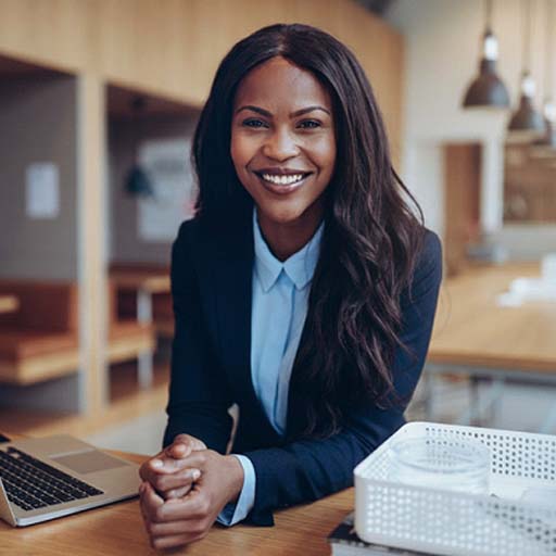 Woman smiling with veneers in Fort Worth